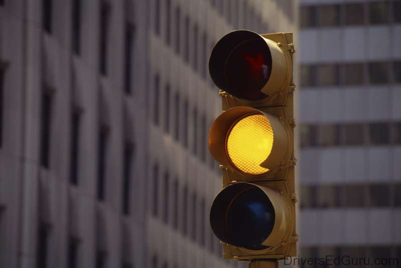 Illustration for article titled PSA - if you have to punch it to get through a yellow light you're wrong